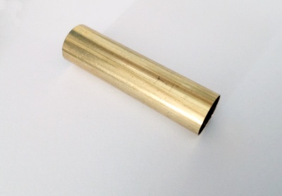 Brass pen tube 12.3 x 46mm